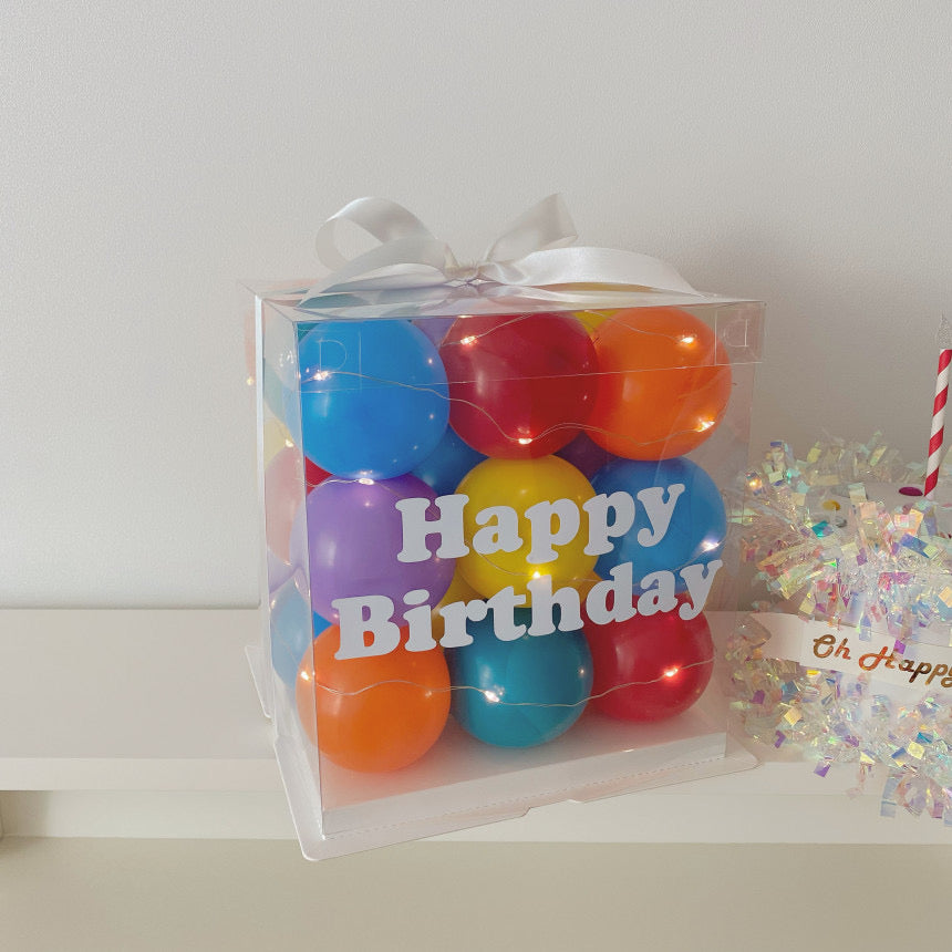 Fancy Balloon Gift Box