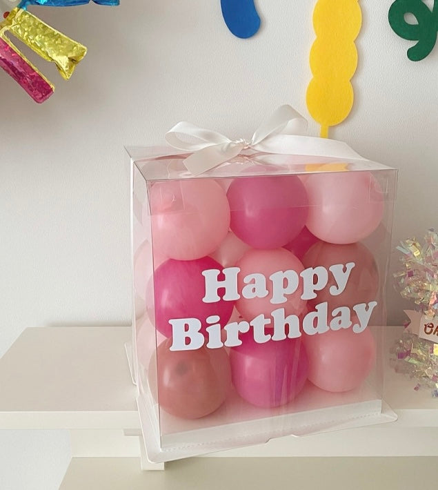 Fancy Balloon Gift Box