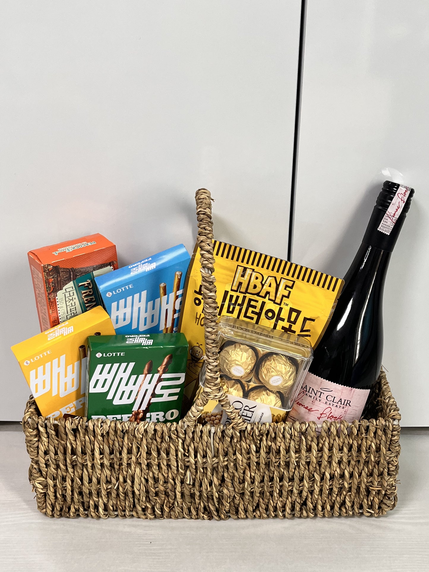 Wine & Snack Basket