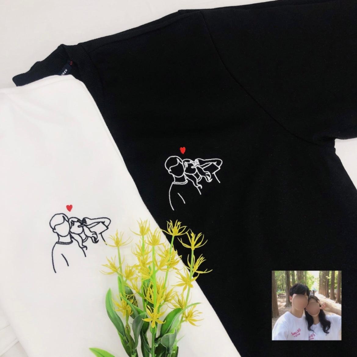 Embroidered sweatshirt