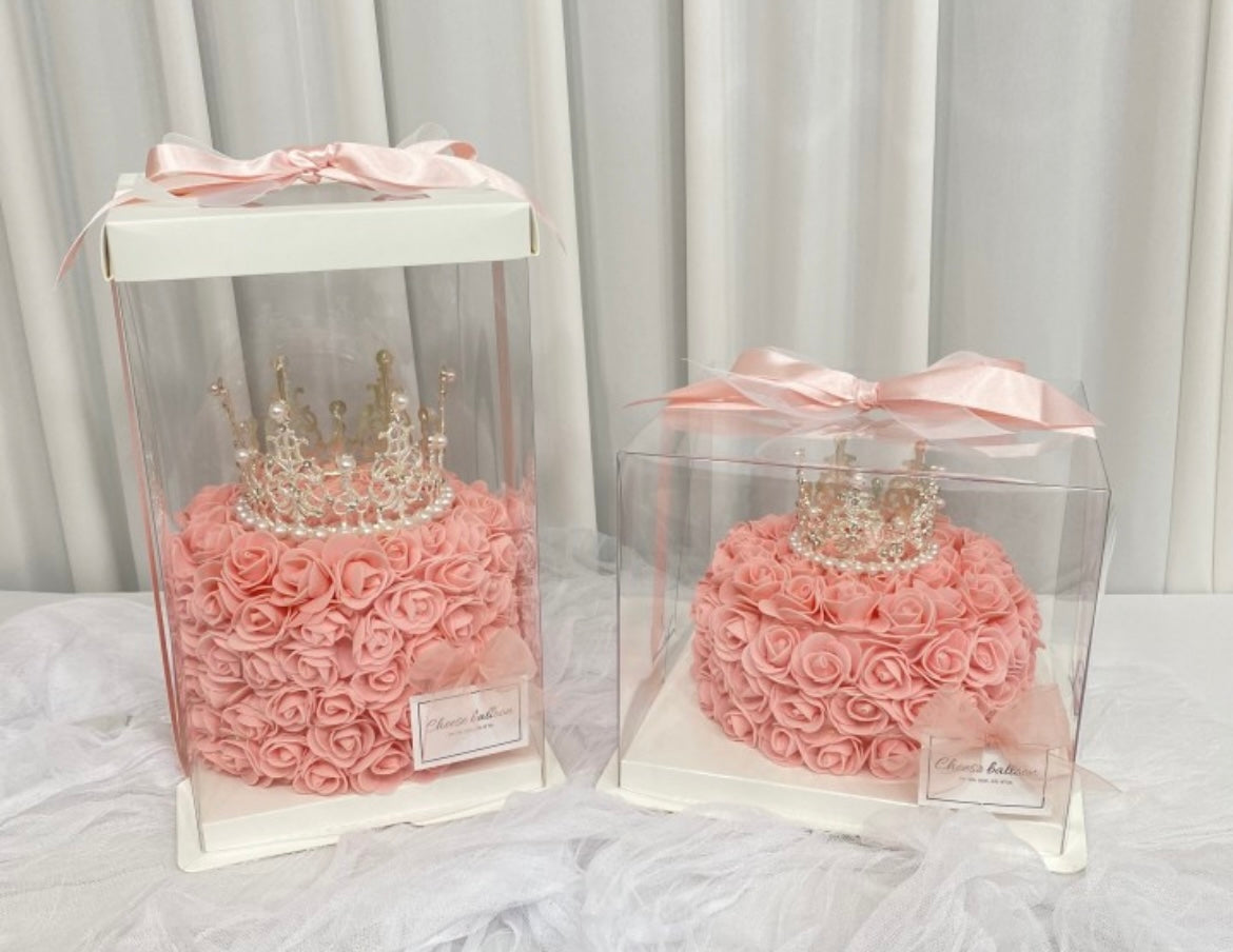 Tiara Flower Cake with Lamp